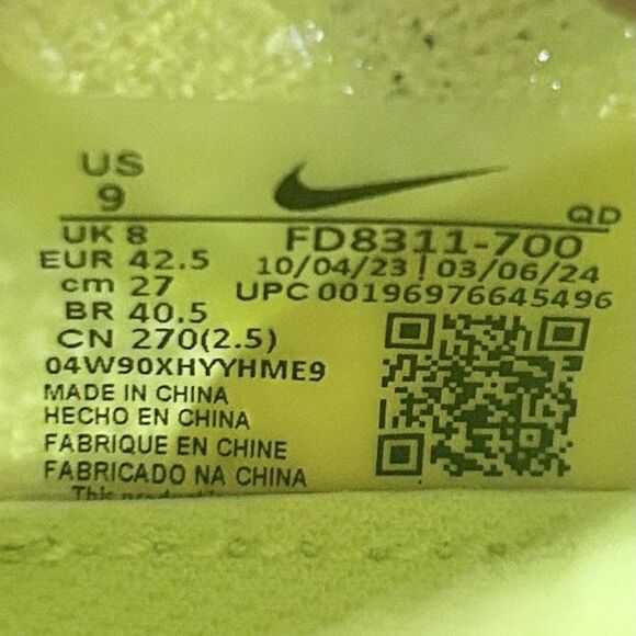 Nike Air Zoom AlphaFly NEXT% 3 “Fast Pack” Men’s Size 9 Cushioned Running Shoes - Picture 8 of 8